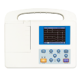 Hôpital médical Desktop Portable numérique 3,5 pouces Couleur LCD 3 canal 12 Lead ECG Cardiograph Machine MMC32